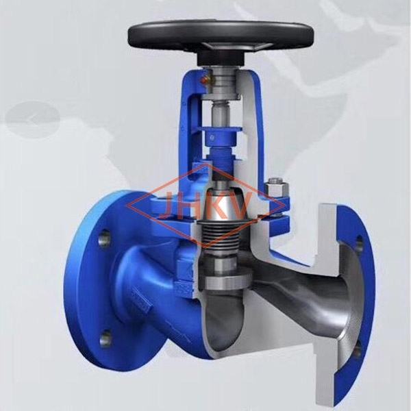 Bellows globe valves