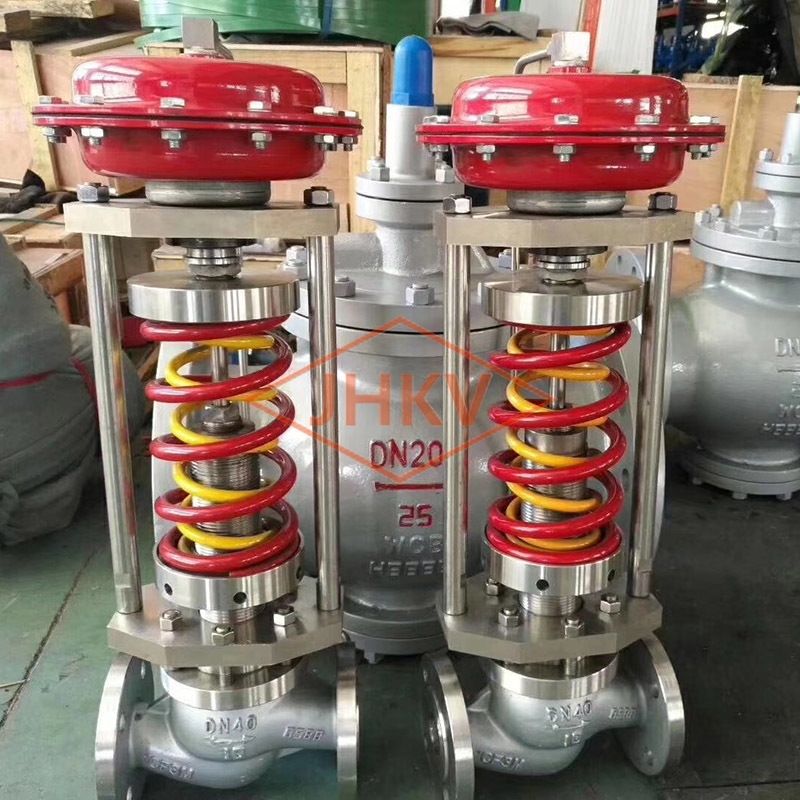 Self-actuated regulator