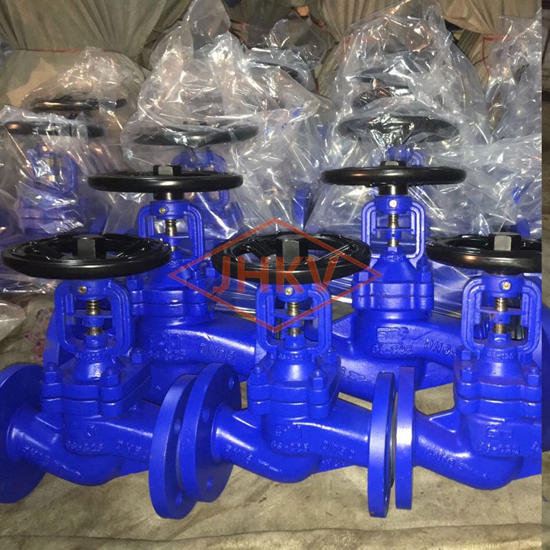 Vesta bellows globe valve with pneumatic drive device